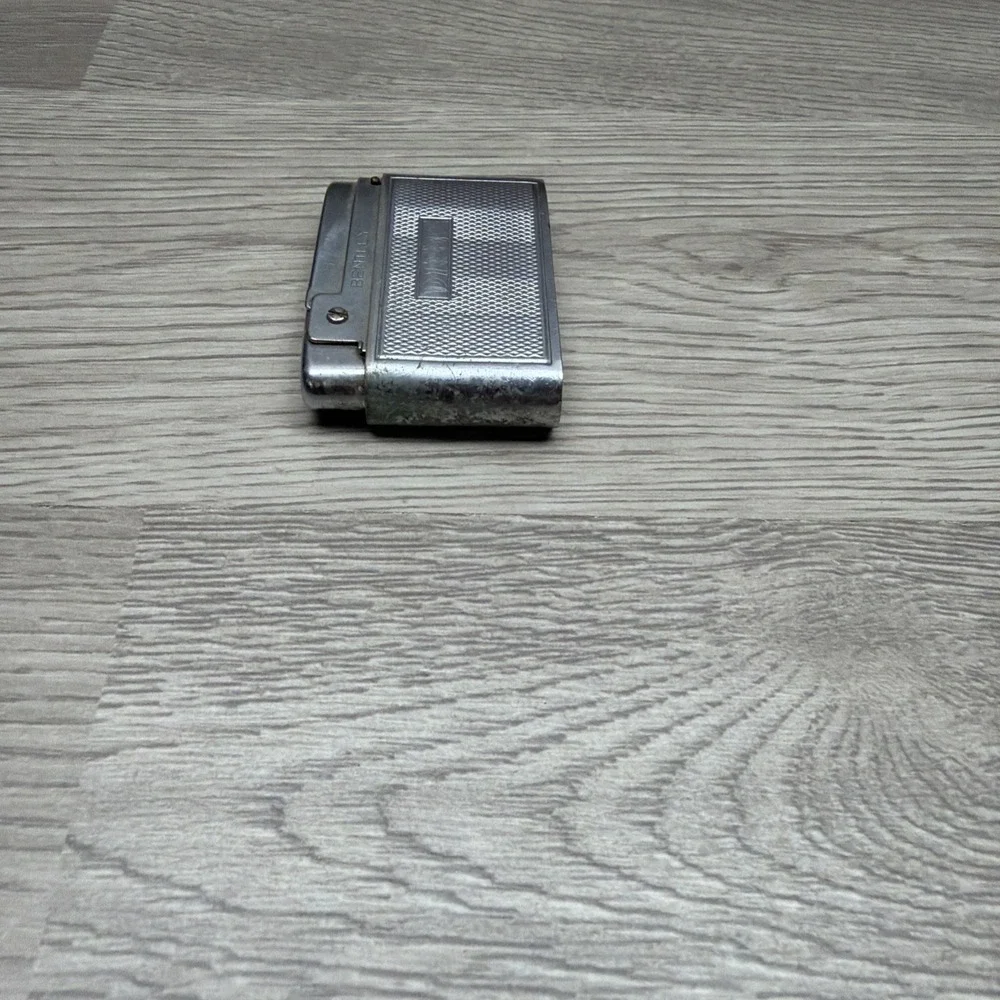 VTG Colvair Art Deco Kent Slide-O-Matic Lighter & Bentley Torch Lighter Set